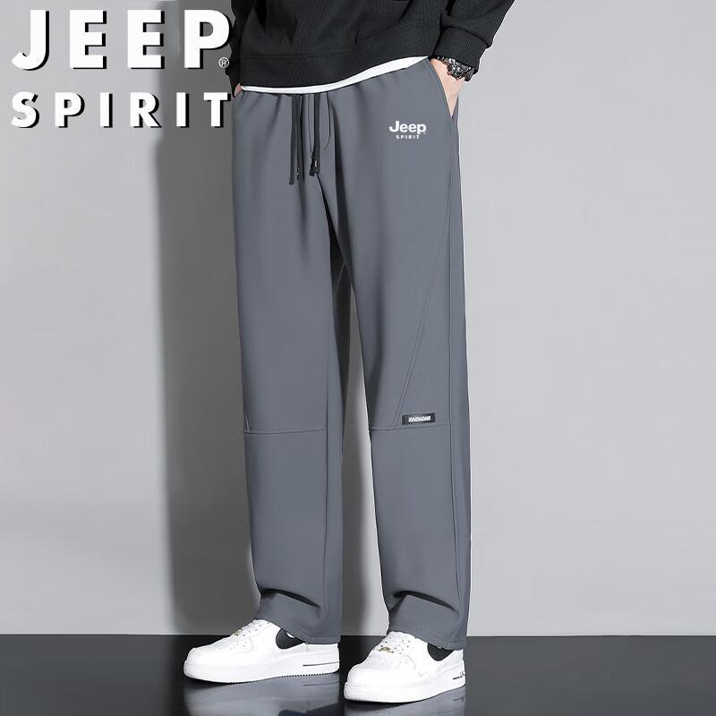 JEEP SPIRIT Men s Loose Straight-Leg Outdoor Casual Pants 2XL