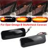 2PCS For Opel For Omega B Stufenheck Caravan 1994-2003 Dynamic Side Marker Indicator Sequential Light