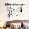 Black Arrow Feather Hominid Jungle Wall Stickers Wall Stickers Removable For Bedroom Living Room Foyer Decoration Wall Decals