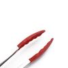 Healthy  Anti-Slippery Food Tong Heat-Resistant Clip Silicon Stainless Steel Pincer Kitchen Tool