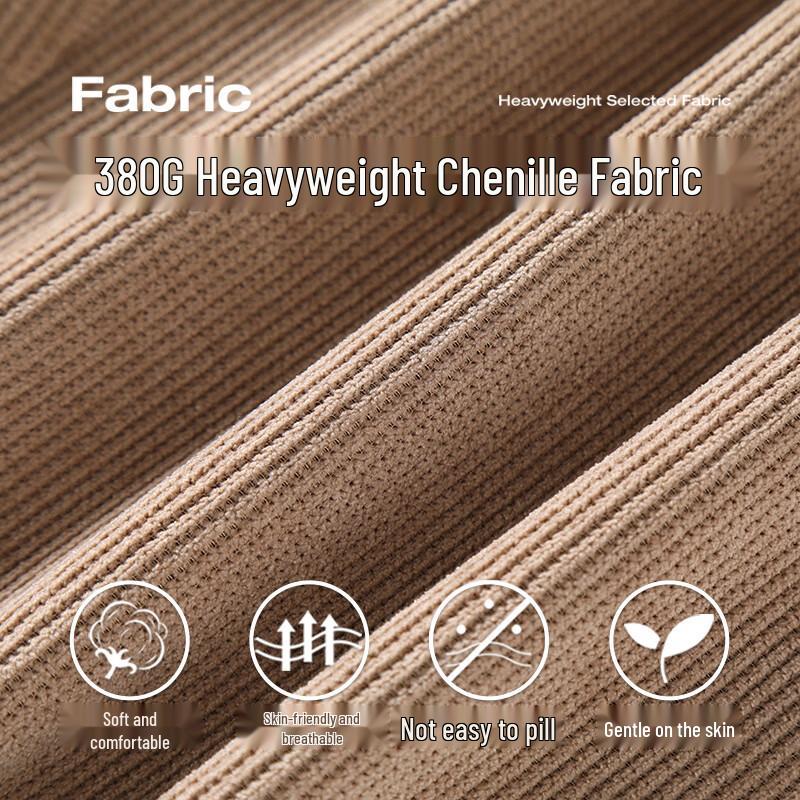 Baleno Men's American Style Chenille Jogger Pants