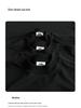 Heavyweight Unisex Solid Color Small Collar Crew Neck Loose Fit T-shirt
