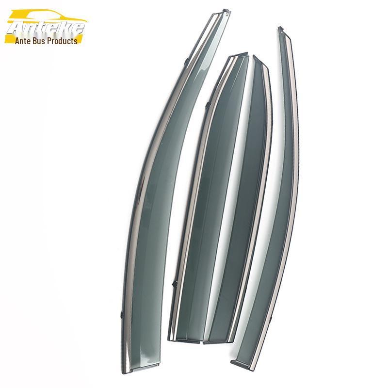 Southeast DX3 Rain Guards: 3D Stainless Steel Trim, Deflectors & Car Accessories
