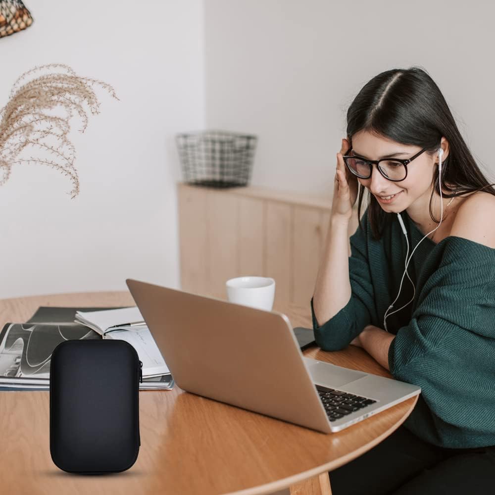 OptiPro Multifunctional Storage Mobile Compatible Storage Case for Small and Portable Storage for Earphone SD and Travel Box, Items,