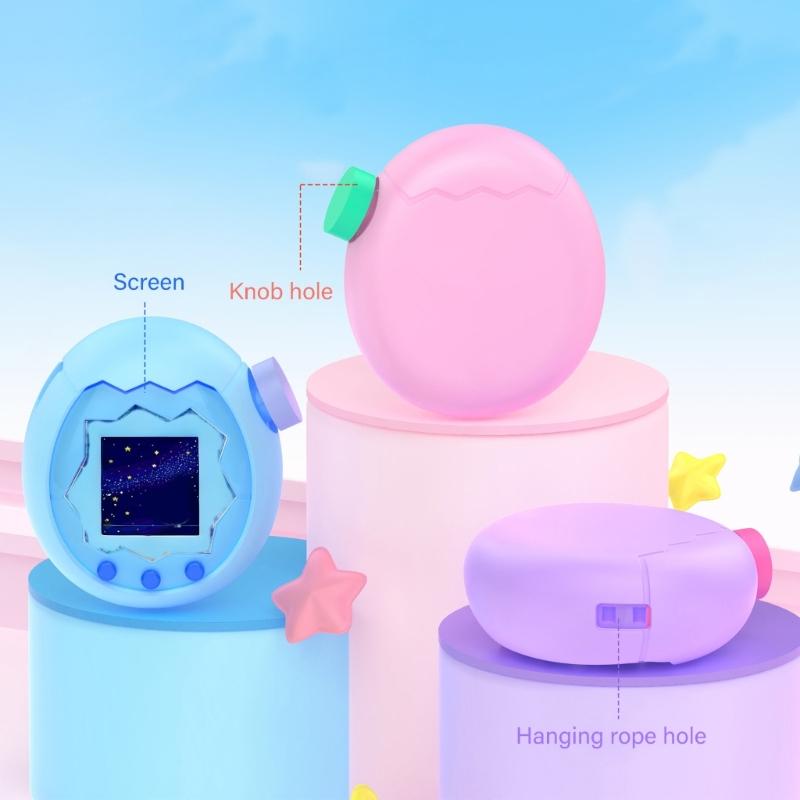 Protective Soft Silicone Cover Carrying Case for Paradise Virtual Interactive Pet Game Machine Shell Storage Skin Sleeve