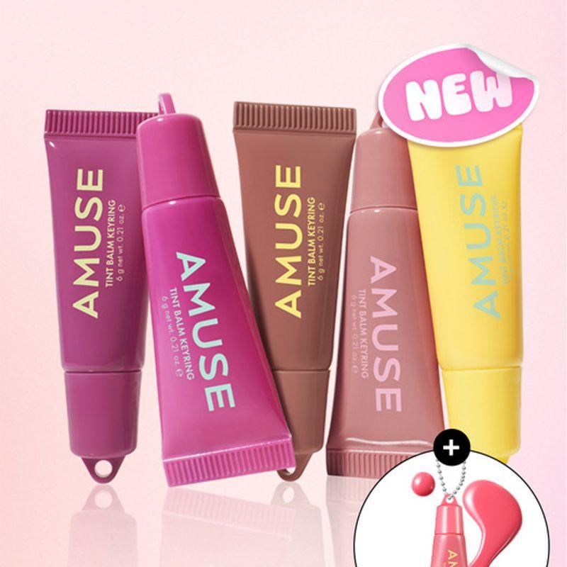AMUSE [NEW] Care/Tint Balm Keychain (Choose 1 of 10)