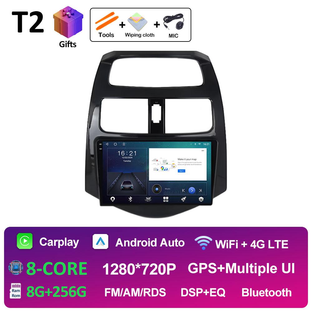 Intelligent System GPS Navigation For Chevrolet Spark Beat Matiz Creative 2009 2010 2011 - 2016 Cooling fan Android Auto No 2din