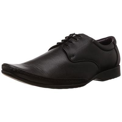 Liberty Healers FL-510 Herren Formelle Derby Schuhe - Schwarz, Braun - Synthetikleder Schnürschuhe mit Gepolstertem Fußbett - Stilvoll Hochzeit