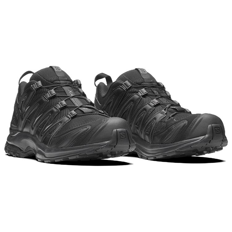 Salomon Xa Pro 3D La Yaute Comfortable Fabric Shock Absorption Non-Slip Breathable Low-Top Trail Running Shoes Unisex sneaker Black 416174