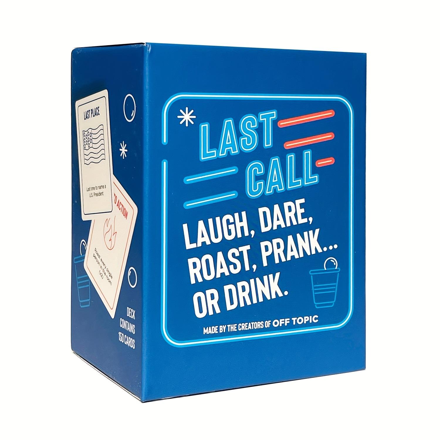 Last Call Party Game Hilarious Viral Gamenight Hit Entertainment Family Gatherings Board Games