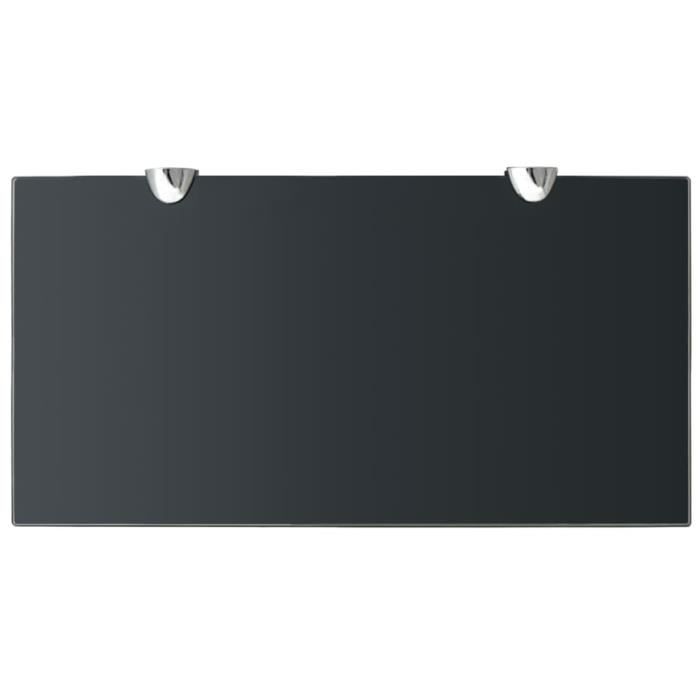 VidaXL Wall Shelves 2 Pcs Glass 40 X 20 Cm 8 Mm