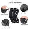 High Quality Nylon Knitted Protective Equipment Outdoor Cycling Mountaineering Sports Knee Pads