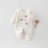 Unisex Pure Cotton Baby Jumpsuit: Newborn Butterfly, Spring & Autumn, Boneless One-Piece with Extra Cotton for Outdoors