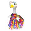 2026 New White Goose Costume Outfit Set - Cute Animal Themed Clothing for Kids, Lightweight 72g Cotton Fabric Party Dress