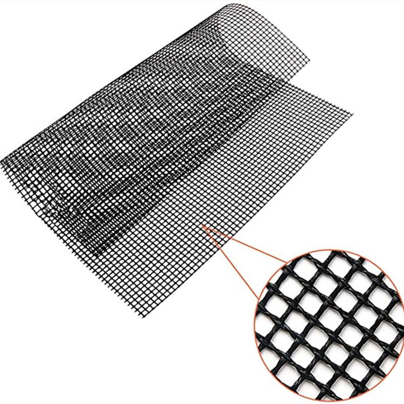Non-Stick High Temperature Resistant BBQ Grid Pad Barbecue Mesh Reusable Easily Cleaned Cooking Pads Baking Grill Accessories