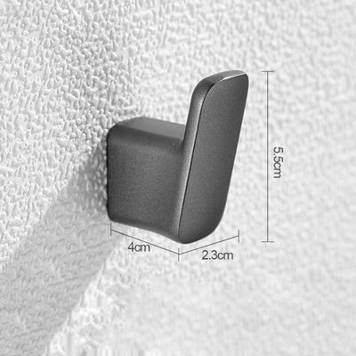 Zinc Alloy Wall-Mounted Single Robe Hook