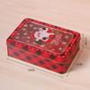 Trick or Treat Pattern Print Baking Cookies Box Christmas Tin Box Popular Packing Case