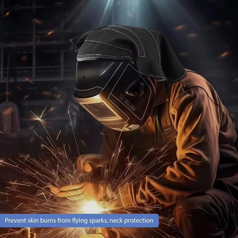 Welding Hood Accessories Welding Head Cover For Most Welding Helmets Anti-Burn Welding Headgear Full Protection Neck Head