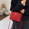 Foreign Style New Versatile Personality High Sense Small Square Bag Femininity Fashion Casual Simple Messenger Bag Tide