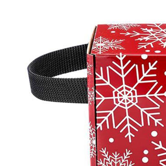 Weihnachtskugel-Schüttelset mit 20 Schaumstoffkugeln, Befestigungsband, 24 cm Box, für drinnen und draußen, Familienspaß, Weihnachtsdekoration