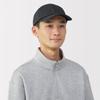 MUJI Cap Unisex Adults DBB09A5A Black 55-59cm