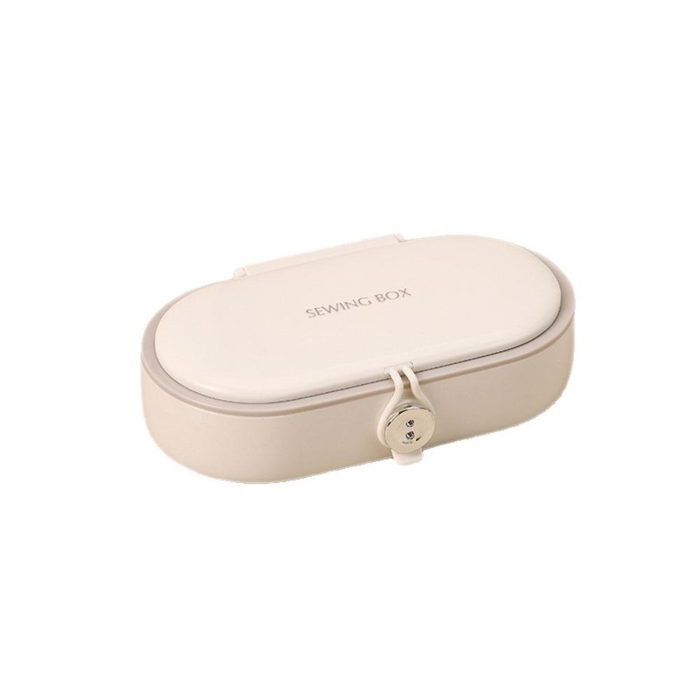 

Dopamine Mini Sewing Box Set Hand Sewing Needles Home Sewing Box Hand Sewing Tool Kit Family бежевый