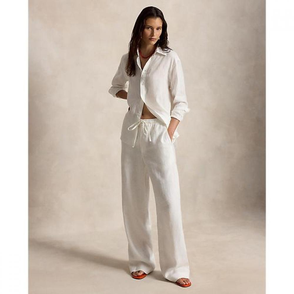 Polo Ralph Lauren Women S Linen drawString pantS Wmpopntndl20408100