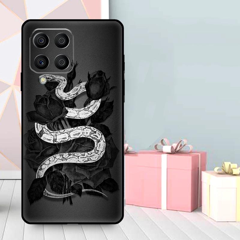 The Snake and Fern Case For Samsung Galaxy M16 M31 M21 M13 M33 M53 M15 M35 M55 M36 M56 M12 M32 M52 M14 M34 M54
