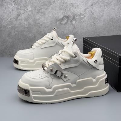 Men's Original Design Thick-Sole Height-Increasing Sneakers All-Season Wearable New Premium Casual Sneakers Fashionable  Trendy