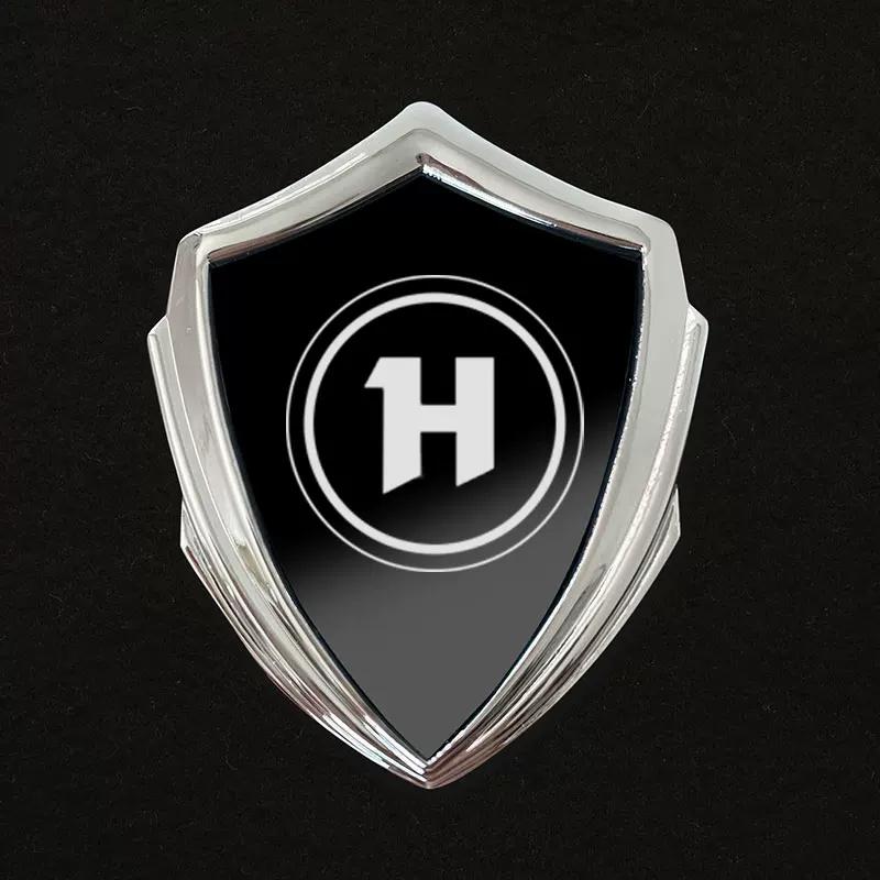 Hanwei All-metal Sun-resistant and Non-fading Electric Motorcycle 3D Three-dimensional Car Sticker Modified Decorative Sticker Body Side Logo Badge