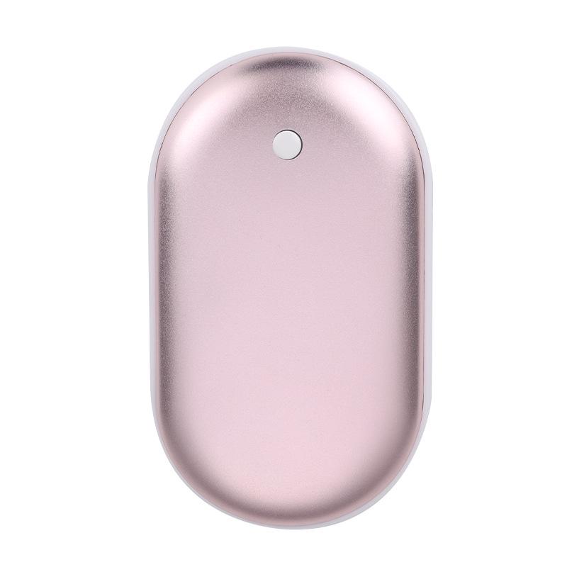 2-in-1 USB Rechargeable Hand Warmer & Charger with Digital Display
