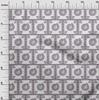 oneOone Baumwoll-Flex Schwarzer Stoff Asiatischer Blumenblock Quiltzubehör Druck Nähstoff pro Yard 40 Zoll