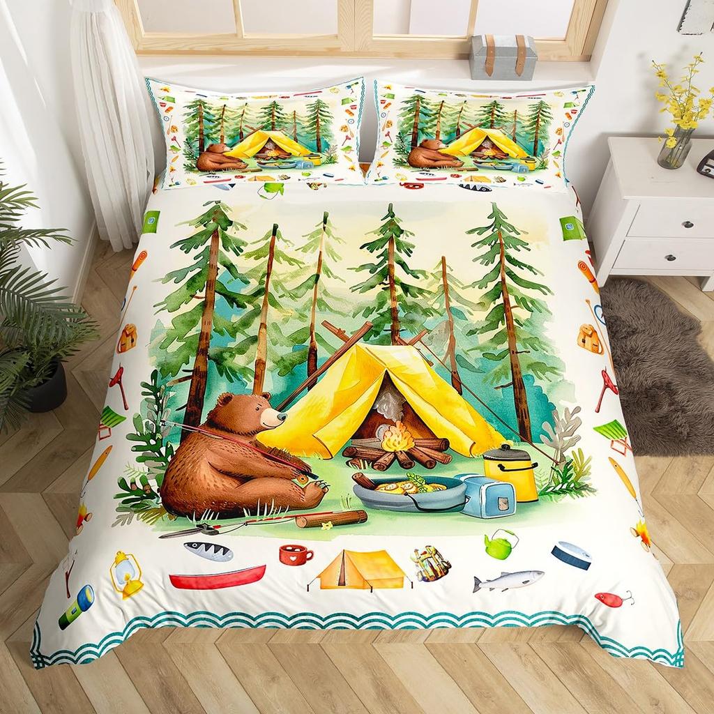 Zelt Bettbezug Sets Für Kinder Queen Twin Größe Leichte Daunendecke Bezüge Zimmer Dekor 2 Kissenbezüge 1 Bettbezug Kein Bettbezug
