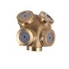 Brass Atomizing Sprayer 1/2/3/4 Nozzle Head Garden Lawn Watering Pesticide Spray Sprinkler Cooling System Agriculture Irrigation