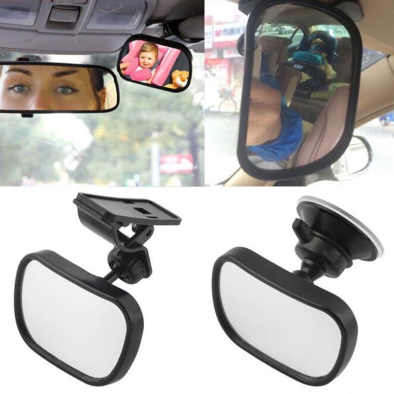 Adjustable Baby Car Mirror Car Back Seat Safety View Rear Ward Facing Car Interior Baby Kids Monitor Reverse Safety Seats Mirror Interior Mirrors6