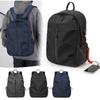 New Nylon Versatile Backpack Grey Black Blue Washable School Student Backpack Large Capacity Computer Bag Commuting