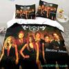 Band RBD Bettwäsche-Set Einzelbett Twin Full Queen King Size Bettwäsche-Set Schlafzimmer für Jungen und Erwachsene 3D-Druck Bettwäsche Geschenk für Musikliebhaber