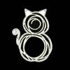 Happy Cat Stanzformen, Metallschablone, DIY, Scrapbooking, Album, Papier, Karte, Prägung, Handwerk, gestanztes Tier