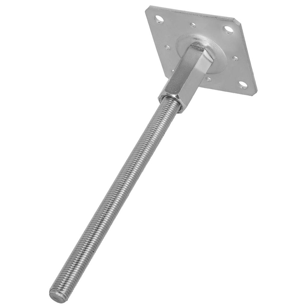 KOTARBAU® Vertically Adjustable Steel Post Base Anchor for Gazebos, Sheds, Fences 110 X 330 Mm