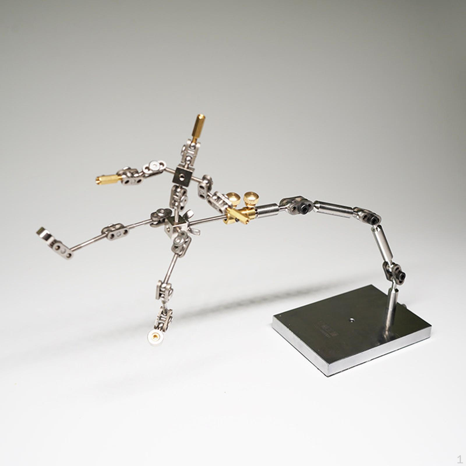 

Подставка для фигурок Rig, Регулируемый легкий кронштейн из нержавеющей стали для кукол, глины 5 Connector