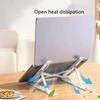 Foldable Laptop Stand Cooling Notebook Bracket Adjustable Ergonomic Laptop Support Base Holder Laptop Tablet Accessories Stands