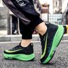 2025 autumn new moon landing couple breathable running shoes marathon training sports shoes air cushion running shoes