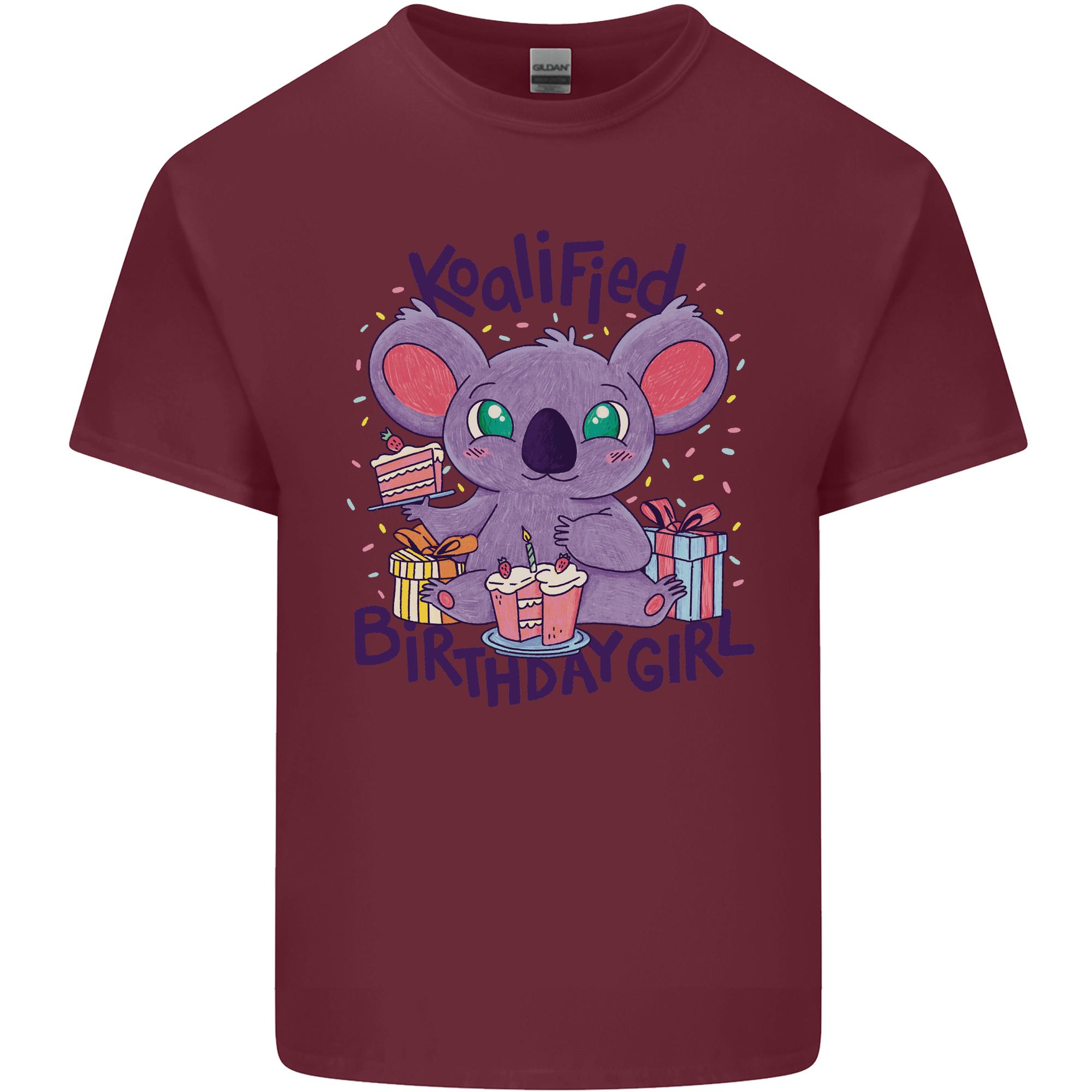 Koalified Birthday Girl 3rd 4th 5th 6th 7th 8th 9th Unisexs Light Cotton TShirt S
