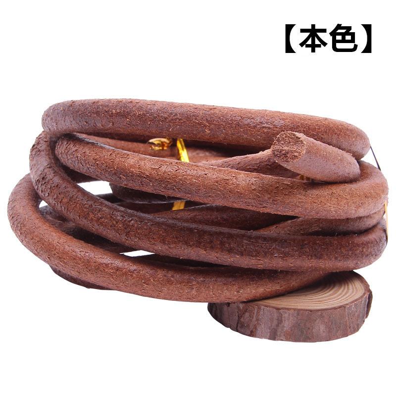 

Diy First Layer Round, Natural Color, Black, Coffee Primary Color Leather Cowhide Rope, ******** Rope Traction Rope Bracelet 10Mm 10mm 1.0m (72g)