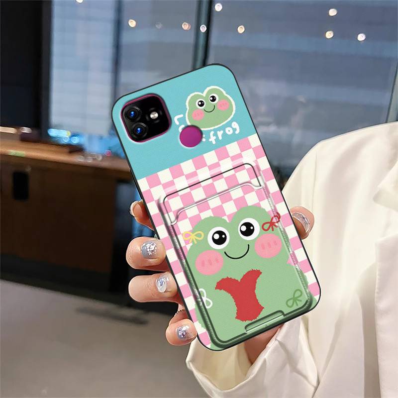 Waterproof Back Cover Phone Case For Itel P36/P36 Pro/vision1 Plus Durable Card slot Full wrap Fashion Design Soft case