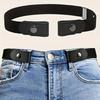 1Pcs Traceless Invisible Elastic Belt Women's Belt Jeans Pants Men's Elastic Belt