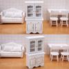 1:12 Dollhouse Miniature Decor Wood Display Cupboard Cabinet  Bookcase Bookcase
