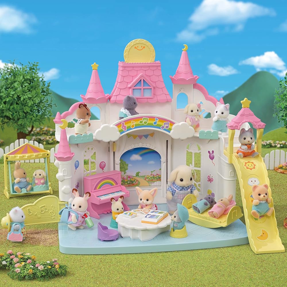 Epoch (EPOCH) Sylvanian Families Hoikuen [Minna no Hisama Hoikuen] S-68 ST Mark Certified Toy Dol...