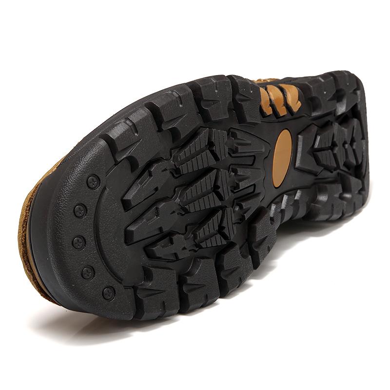 High Quality Men's Handmade Leather Casual Shoes Comfortable Sneakers