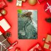 Mermaid Ocean Waves Metal Wall Art Cafe Decor Tin Sign Poster